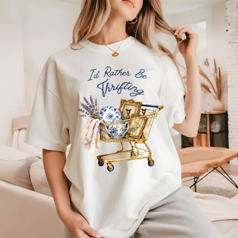 I'd Rather Be Thrifting Tee
