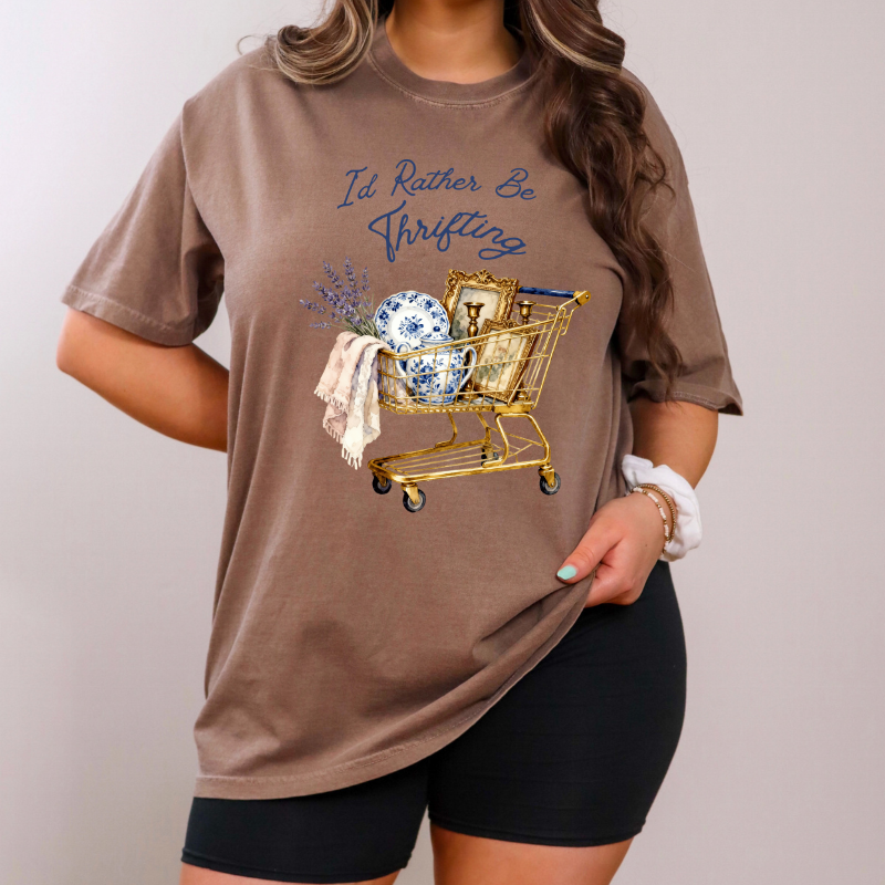 I'd Rather Be Thrifting Tee