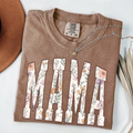 Brown Floral MAMA Sweatshirt or Tee